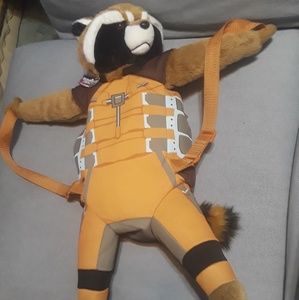 Guardians galaxy raccoon rocket backpack